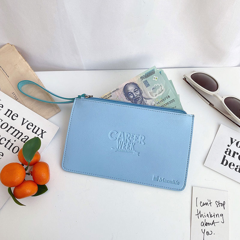 tui-clutch-qua-tang-da-pu Túi clutch da PU in logo doanh nghiệp theo yêu cầu