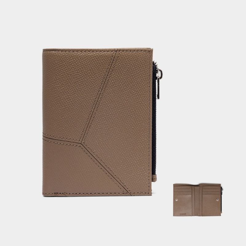 vi-gap-cho-nu-co-nut-bam-layer-mini-mau-taupe-5