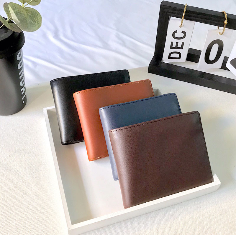 Ví da ngang basic nhiều màu cho nam